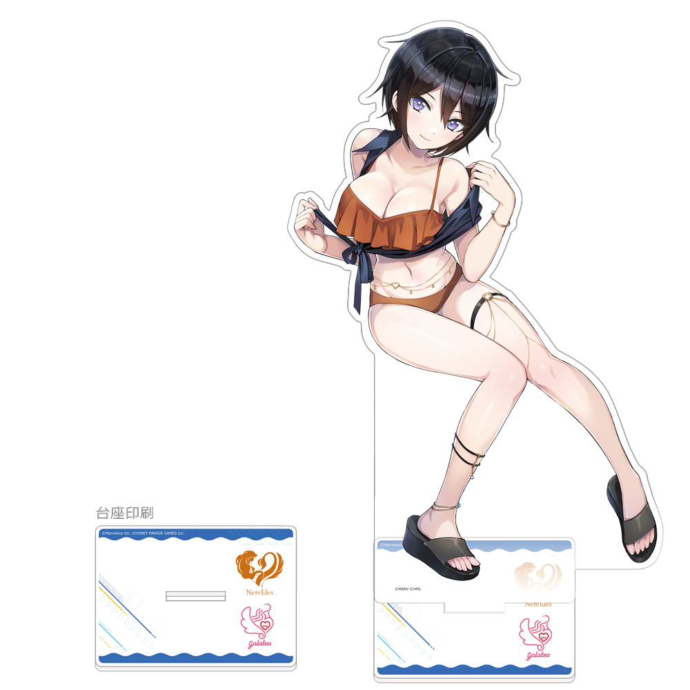 ドルフィンウェーブ]特大アクリルスタンド（住乃絵 紫苑（水着））