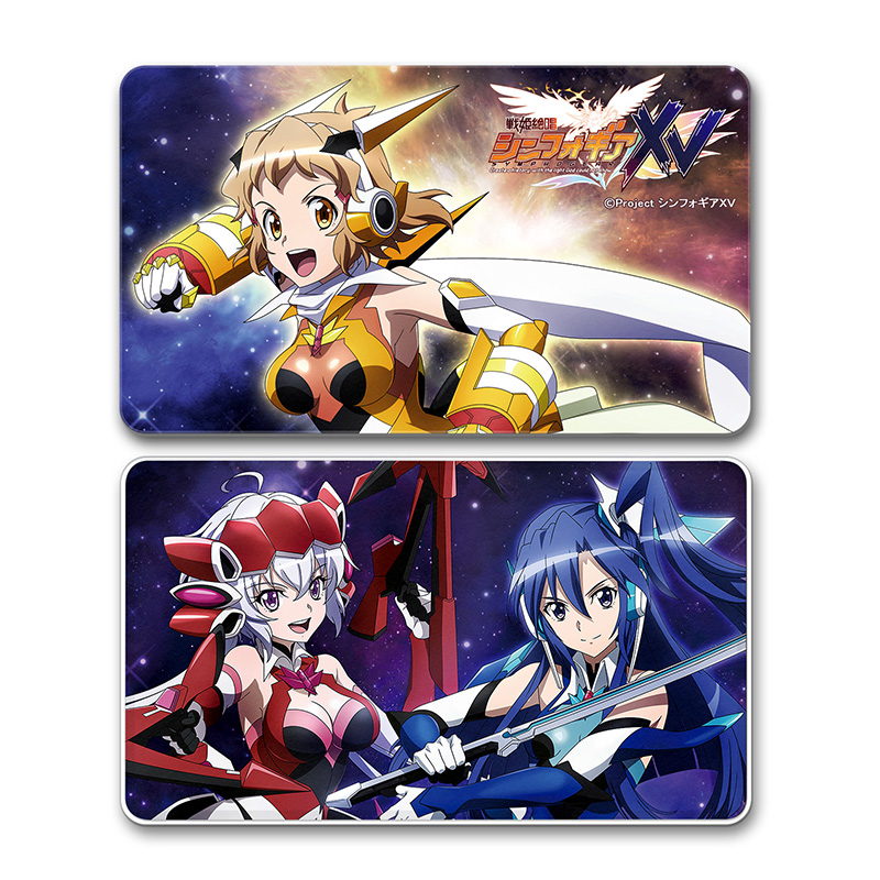 戦姫絶唱シンフォギアXV]描き下ろしモバイルバッテリー（響＆翼
