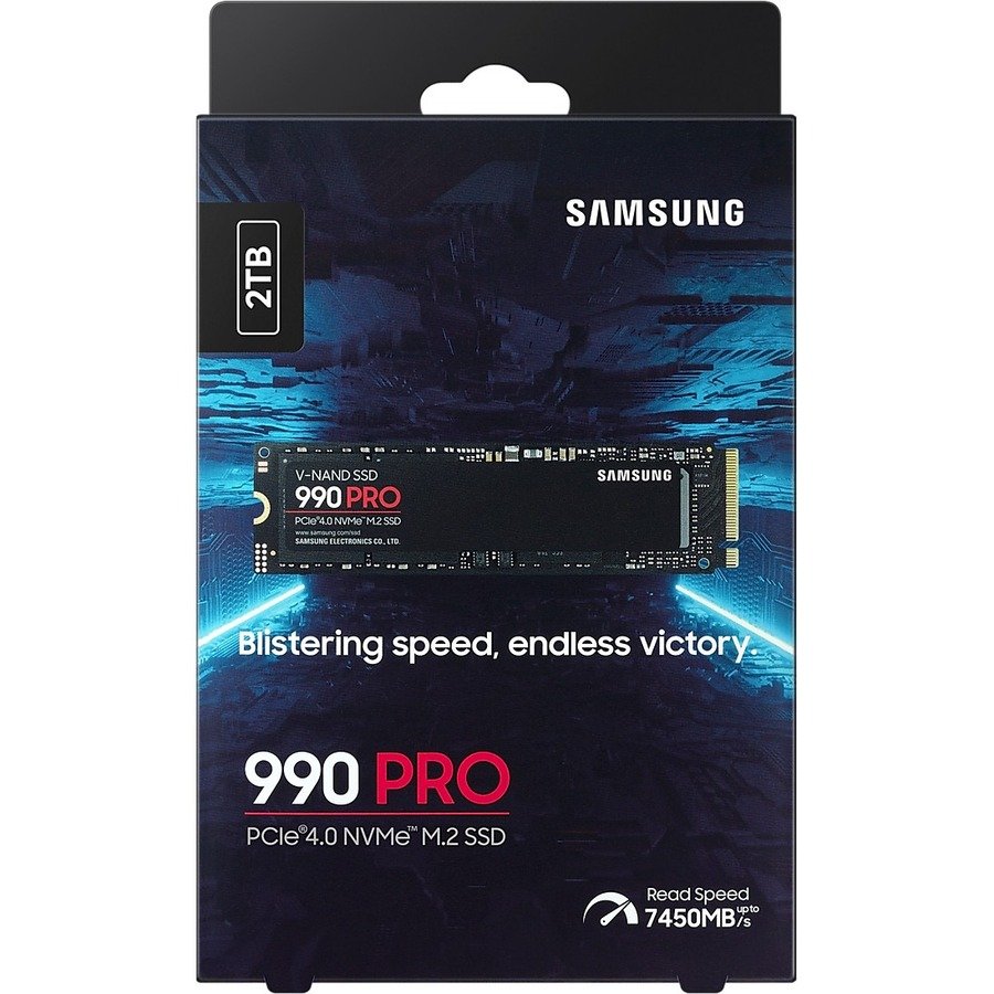 Samsung 990 PRO 2TB SSD (MZ-V9P2T0B/AM) | PCie 4.0 NVMe SSD