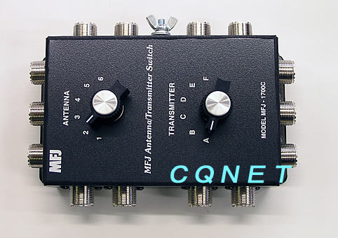 関連機器 ＞ 同軸切換スイッチ ＞ 同軸切替スイッチMFJ-1700C