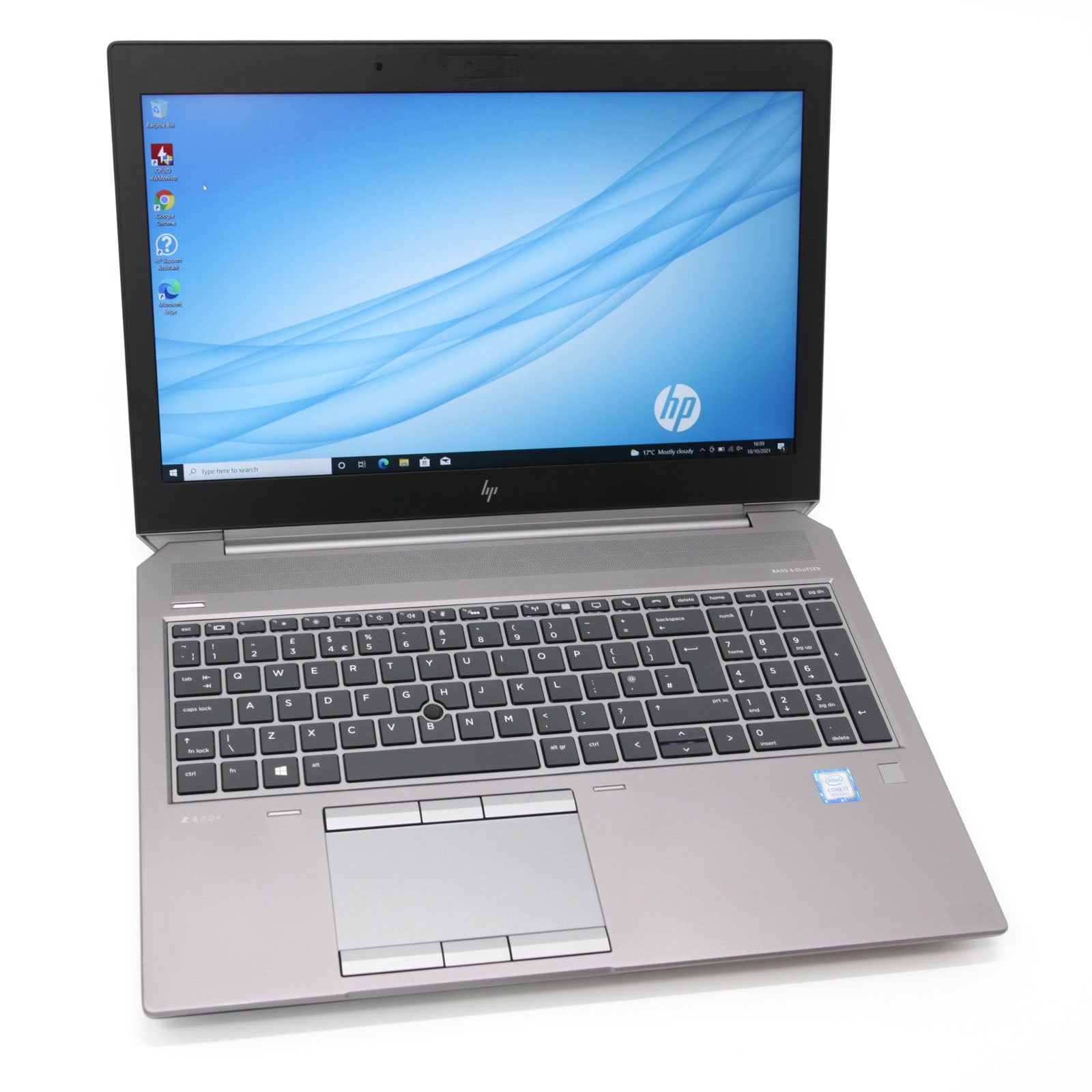 HP ZBook 15 G5 Laptop: i7-8750H 16GB RAM 512GB SSD Quadro P2000