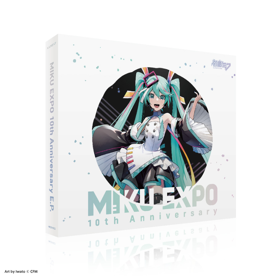 クリプトン｜初音ミクの世界ツアーシリーズ10周年記念CD、2024年7月31