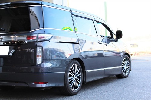 E52エルグランドをタナベ車高調でローダウン。 | 中川店 & EURO STYLE