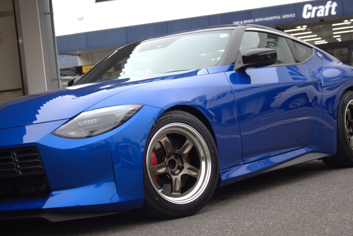 フェアレディRZ34】HKS ハイパーマックスR×VOLK RACING 21C SPEC-SRで