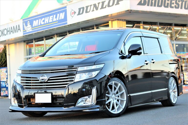 E52エルグランドをTEIN車高調でローダウン！！ | 厚木店 | 店舗ブログ