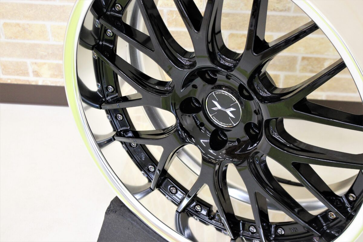 ウェッズ マーベリック709M & 1410S のグレイズブラックの実物展示