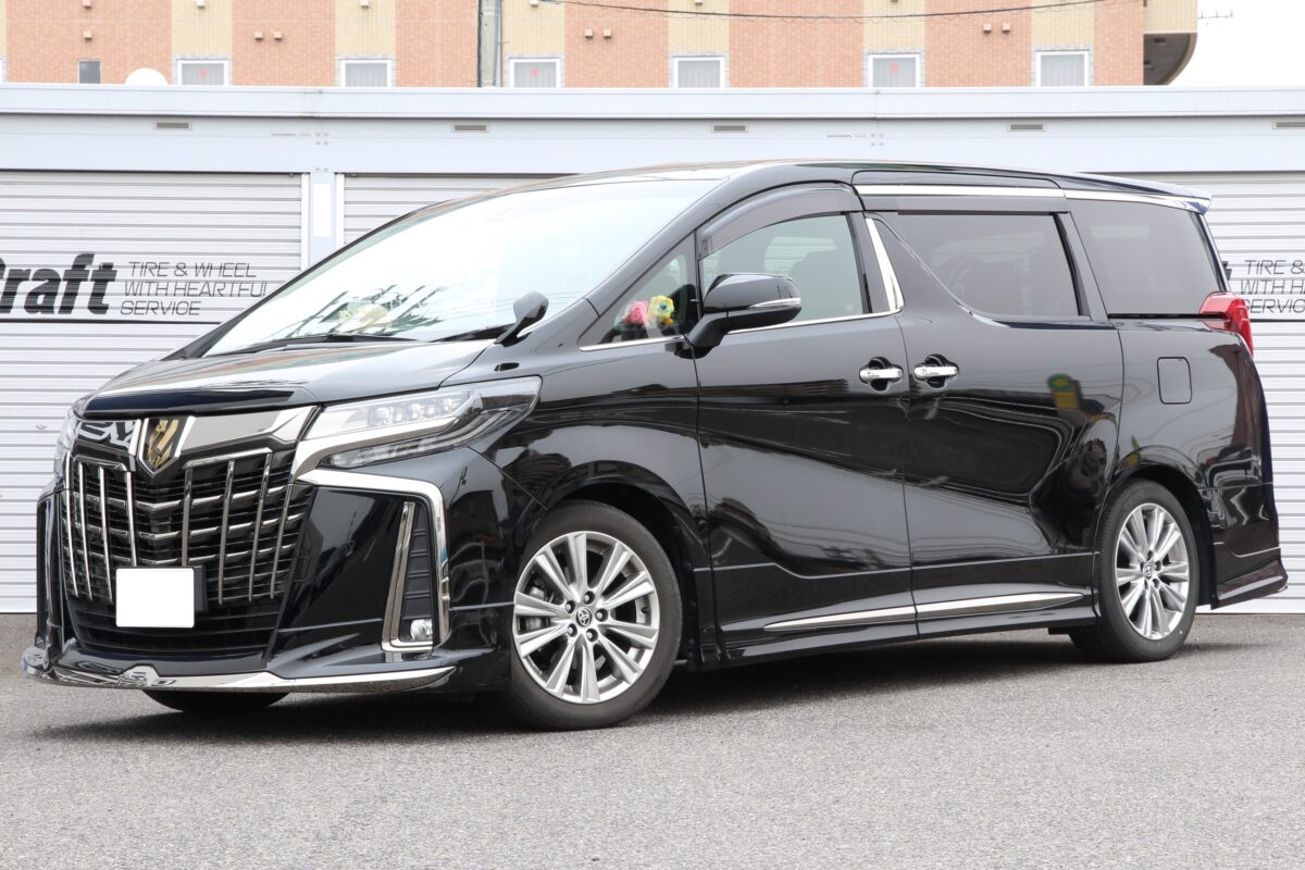 乗り心地を意識したローダウン、30アルファードにタナベ ZT40&玄武