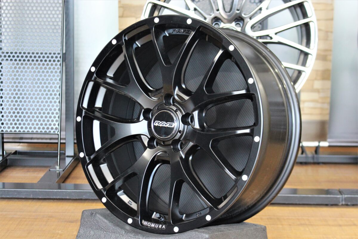 RAYSホイール各種をスクープ！？気になるHOMURA-ホムラ-シリーズをご