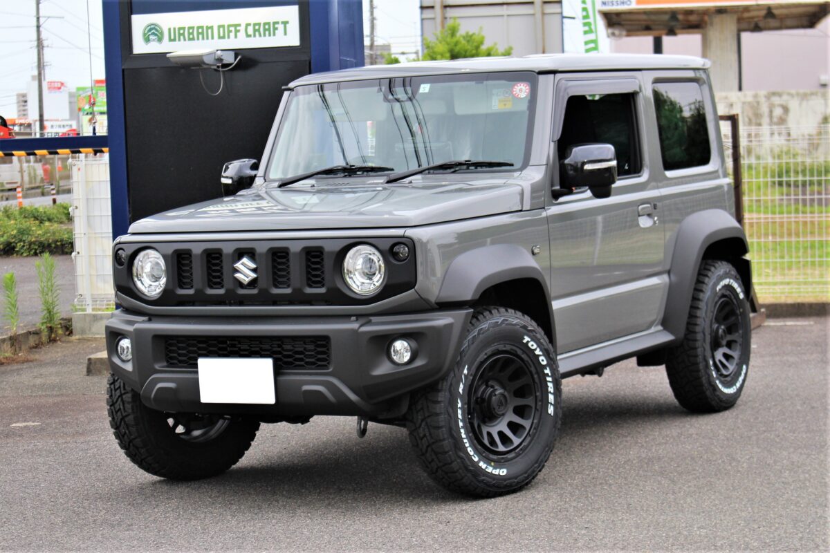 JB74 ジムニーシエラ x デルタフォースオーバル 16インチ x オープン