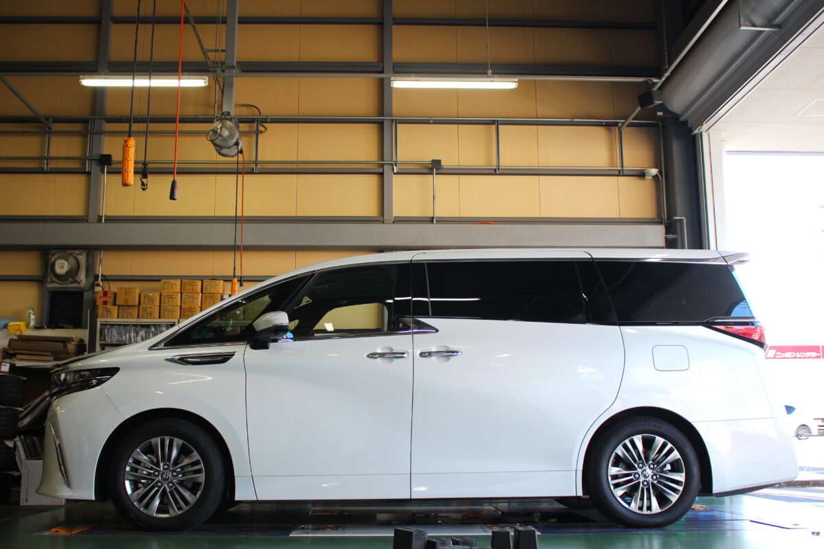 40系アルファード タナベDF210でローダウン＆ベルサス ヴォウジェ 20