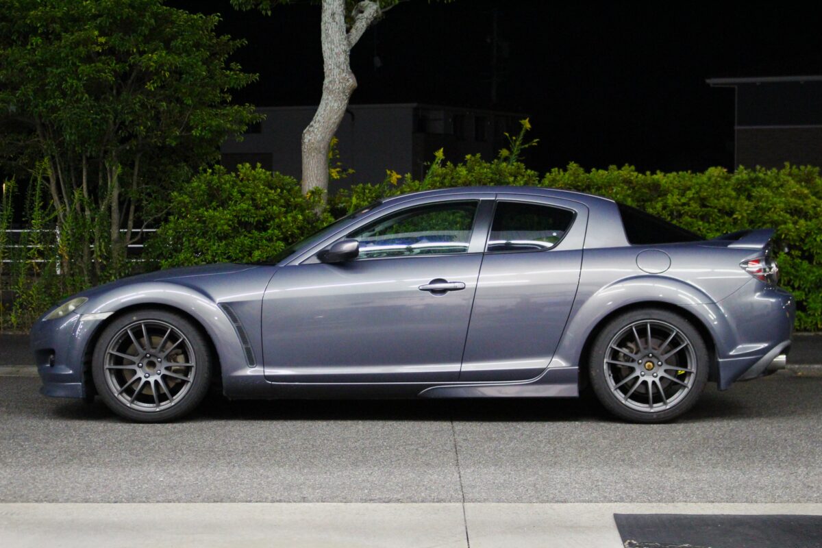 SE3P RX-8 の車高をBLITZ 車高調でサゲる。足回りリフレッシュも同時に