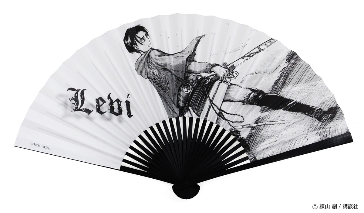 進撃の巨人』×京都の一流職人！ リヴァイ、エレンたちが描かれた本格派