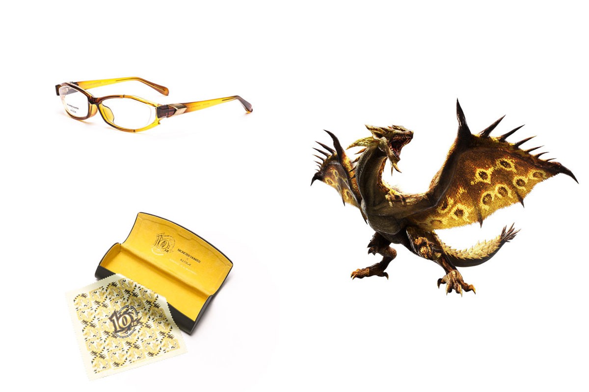 モンハン』コラボメガネ第3弾、リオレイアやナルガクルガ希少種モデル