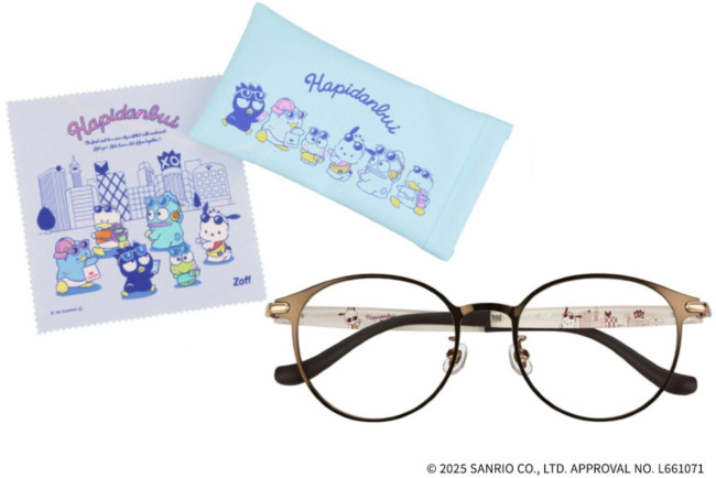 はぴだんぶい「Zoff」と初コラボ！ ポチャッコなど6にんをイメージした