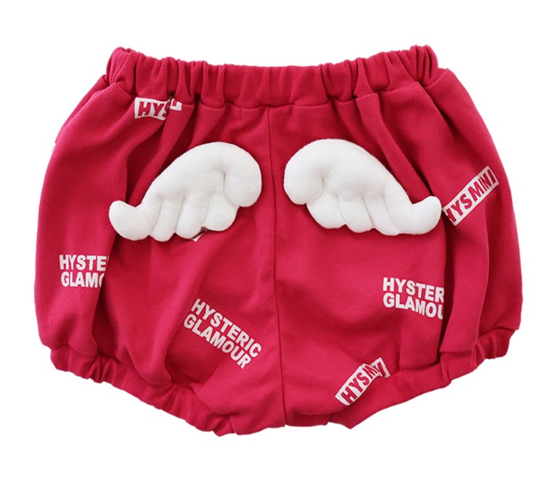 MY FIRST HYSTERIC ANGEL MINI 羽付きブルマ 25；ピンク 15151182