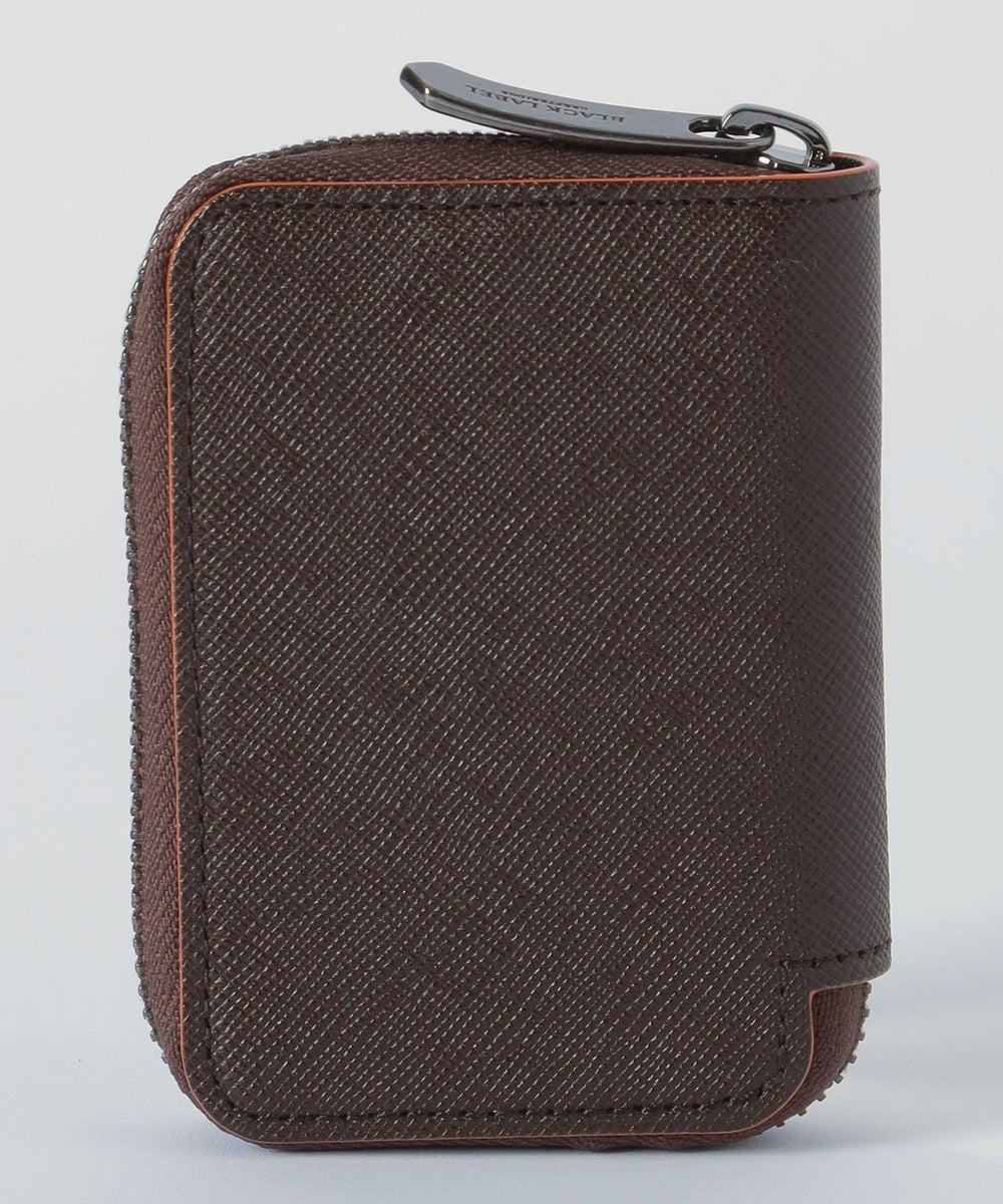 バイカラークレストブリッジチェックスマートキーケース（ウォレット