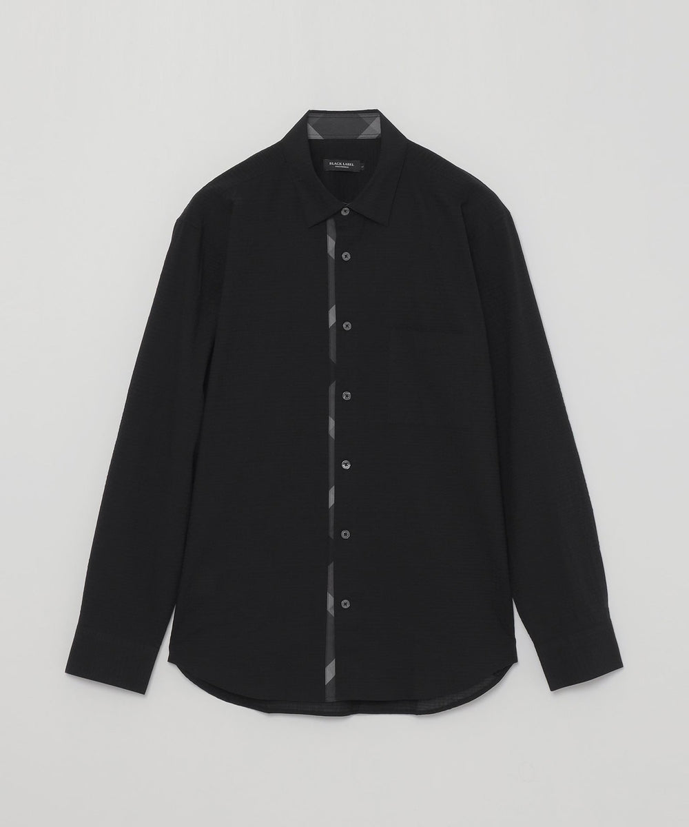 ウェーブシャドークレストブリッジチェックシャツ（カジュアルシャツ