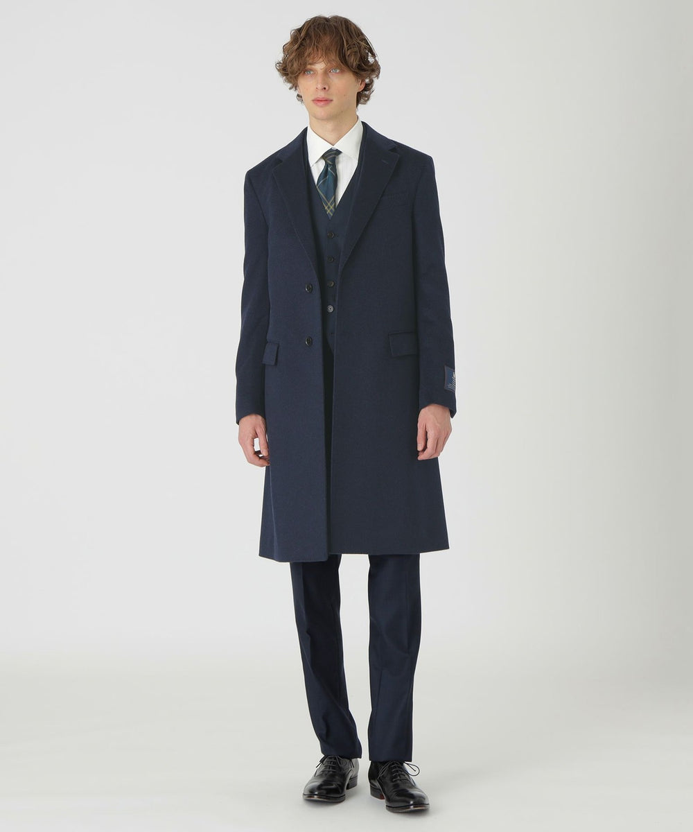 一部店舗限定】COLOMBOカシミヤチェスターコート（コート）｜BLACK