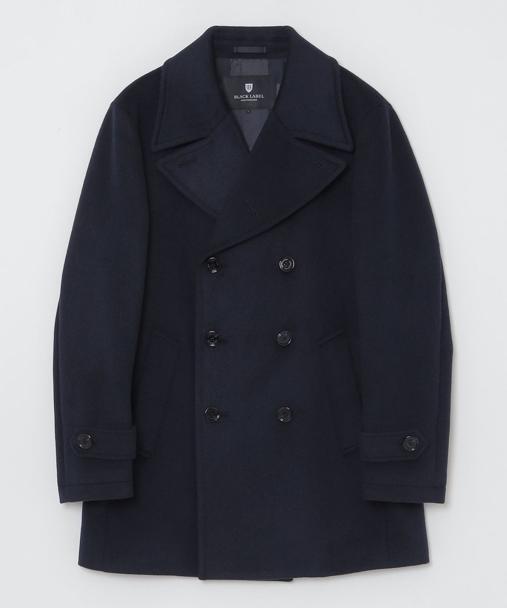 一部店舗限定】ウールビーバーピーコート（コート）｜BLACK LABEL