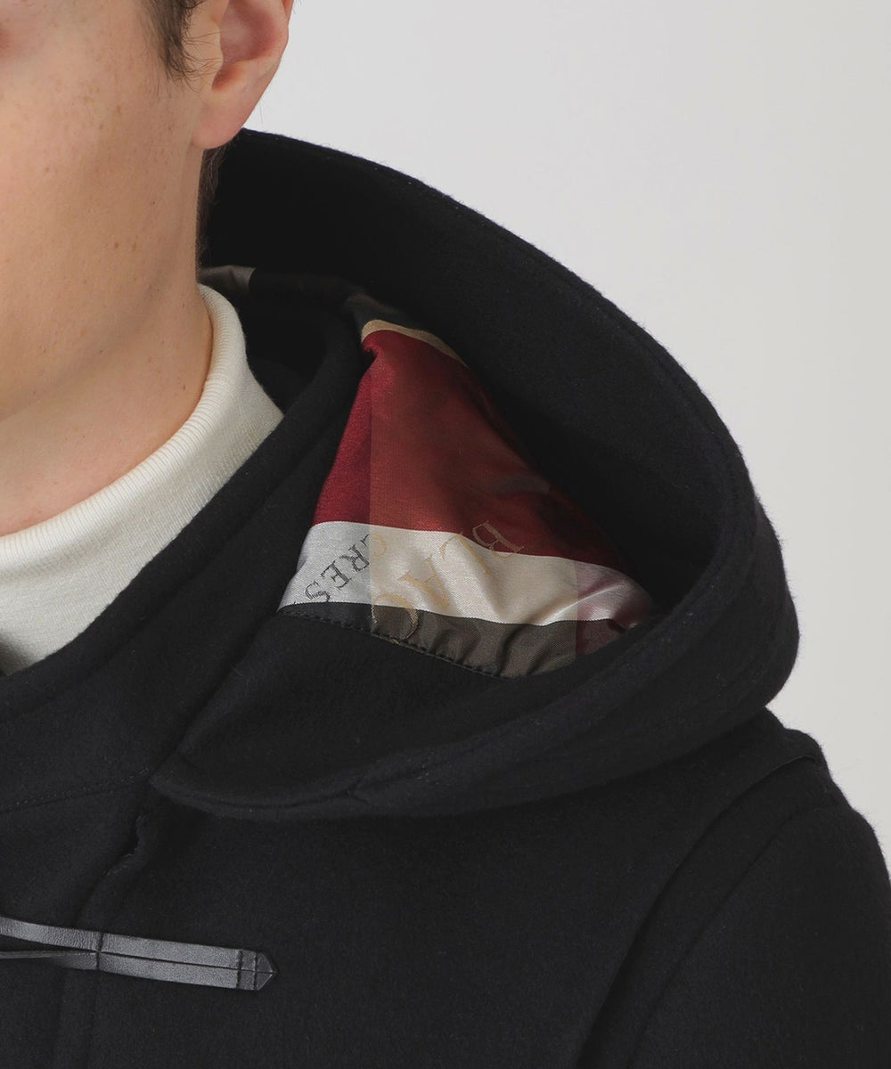 10th ANNIVERSARY】エアリーメルトンダッフルコート（コート）｜BLACK