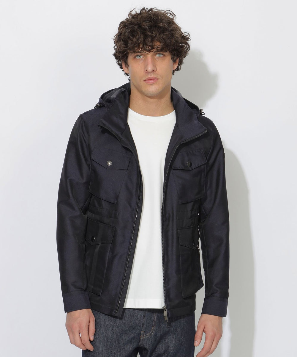 WEB限定】シャドーチェックM65パーカー（ブルゾン）｜BLACK LABEL