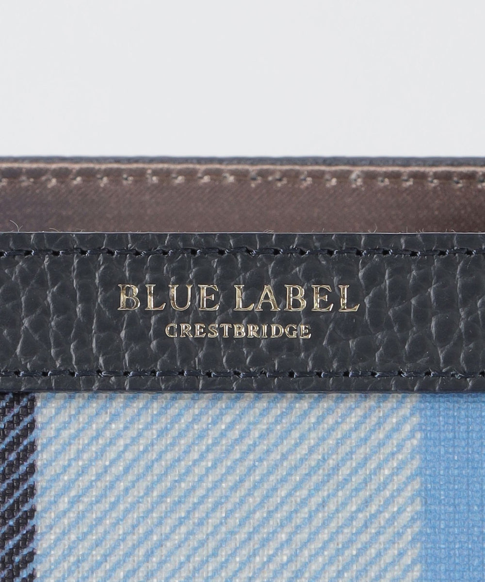 クレストブリッジチェックPVCミニショルダー（バッグ）｜BLUE LABEL