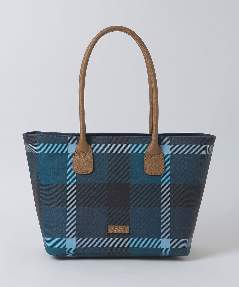 クレストブリッジチェックPVCトート（バッグ）｜BLUE LABEL