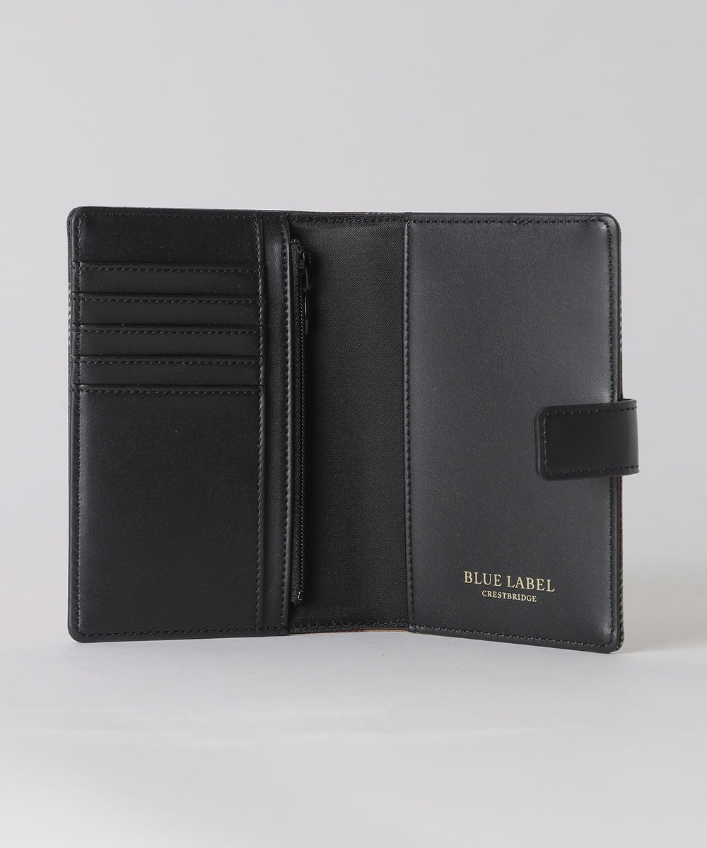 クレストブリッジチェックPVCパスポートケース（ウォレット/ポーチ