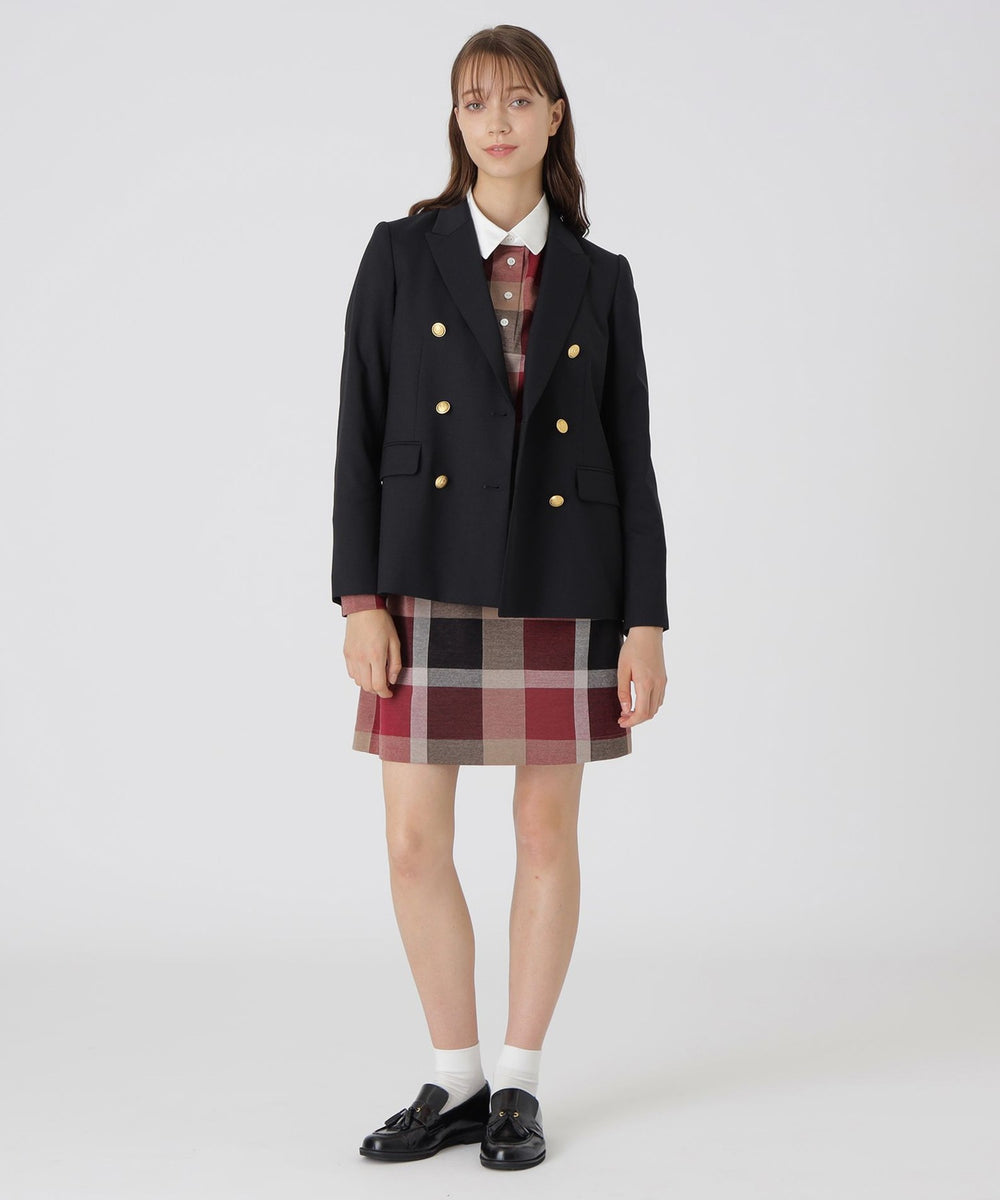 ウールストレッチブレンドブレザージャケット（ジャケット/ブルゾン