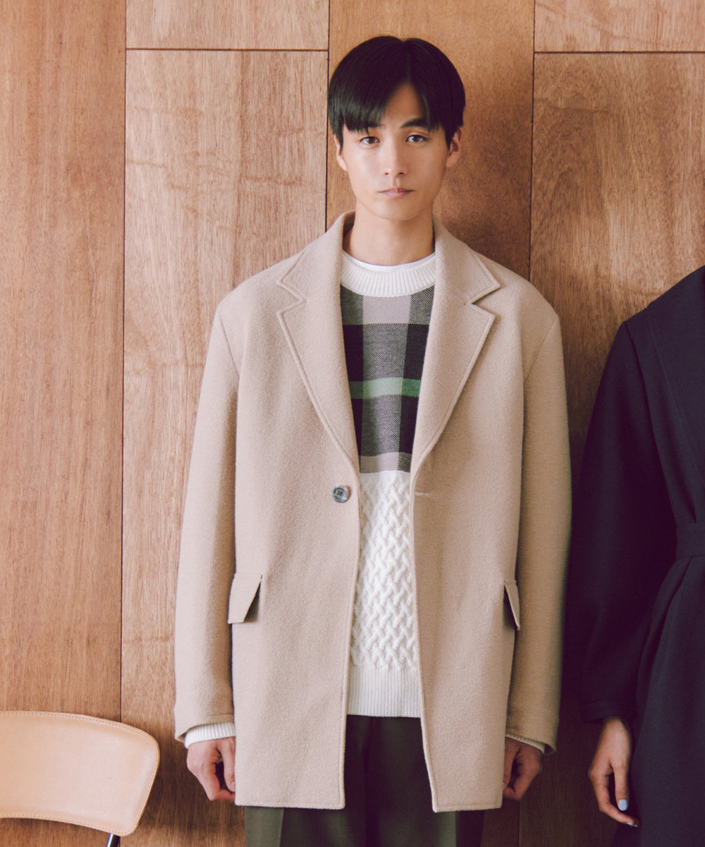 ウールブークレショートチェスター（ブルゾン）｜CB CRESTBRIDGE