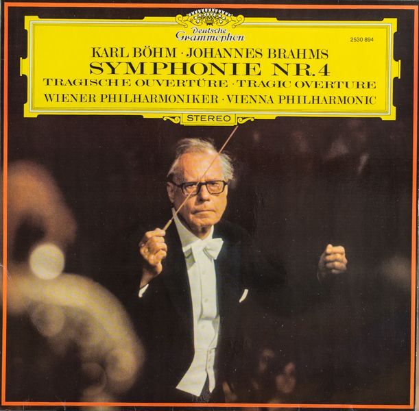 カール・ベーム指揮/ブラームス：交響曲第4番ホ短調作品98｜🔴レコード