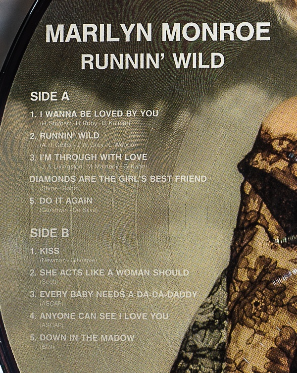 マリリン・モンロー /Picture Records3点｜🔴レコード/ジャズ-ボーカル