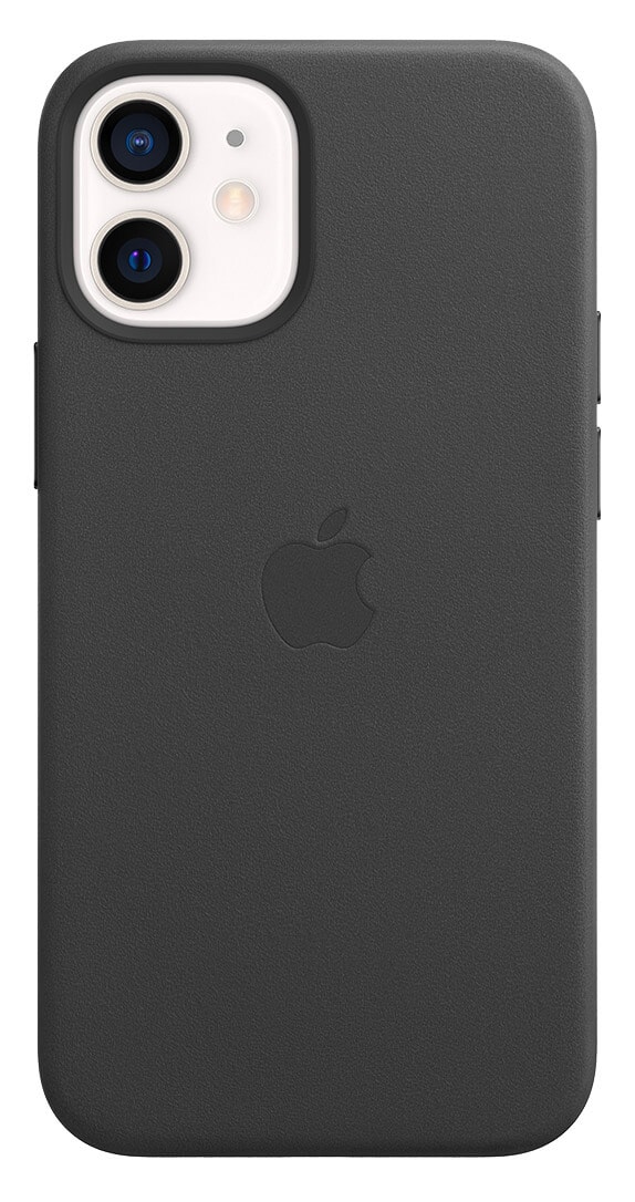 Apple iPhone 12 mini Leather Case with MagSafe | Black | Cell