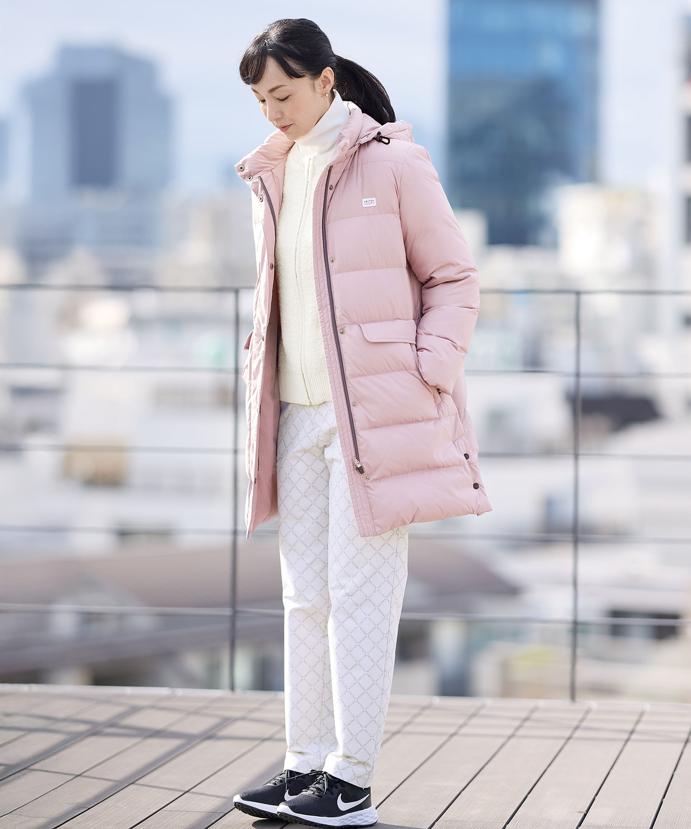 ミーロワール3点セット ピンク コート アウター ミーロワール3点セット