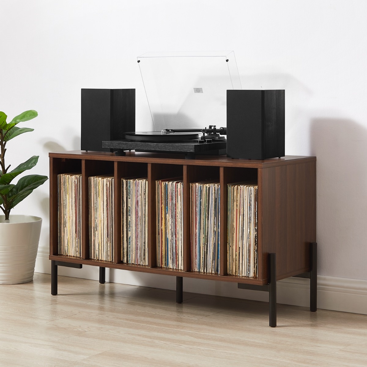 GREENWICH MEDIUM RECORD STORAGE CONSOLE | Crosley Radio
