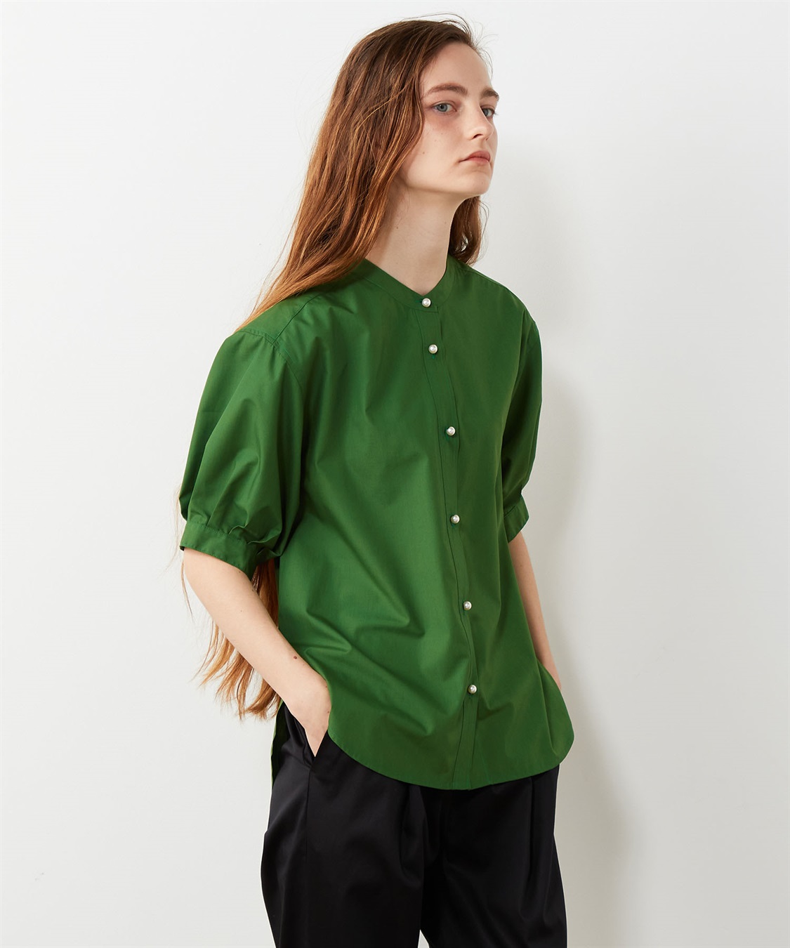 パールボタンシャツ LE SOUK HOLIDAY｜クロスプラス公式通販サイト