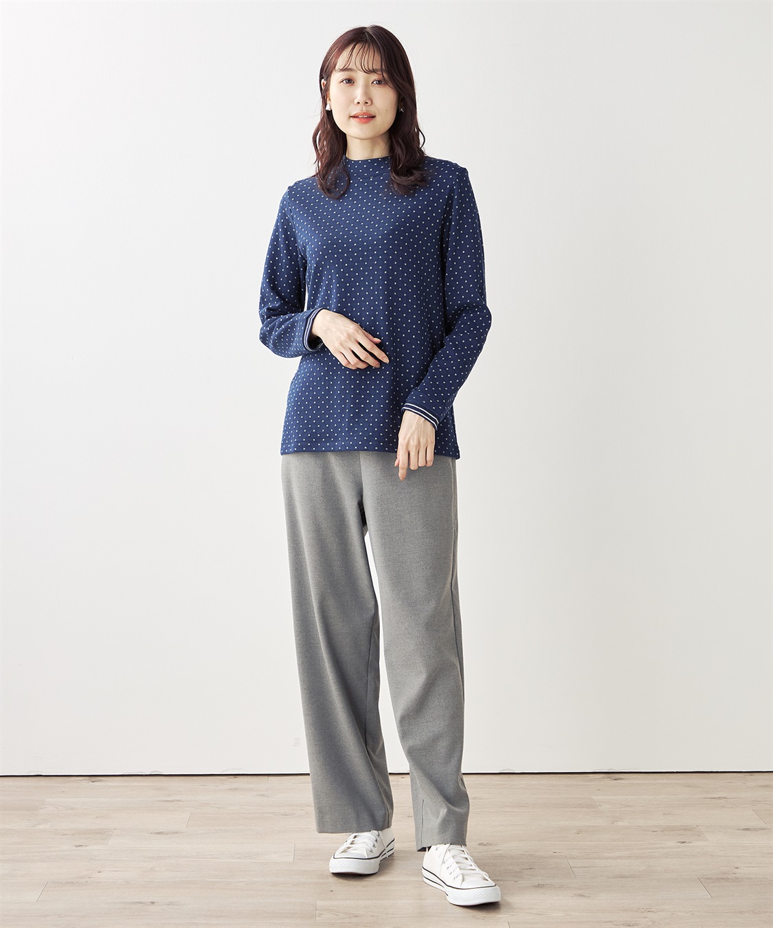 ジャガードハイネックプルオーバー DECOY｜クロスプラス公式通販サイト