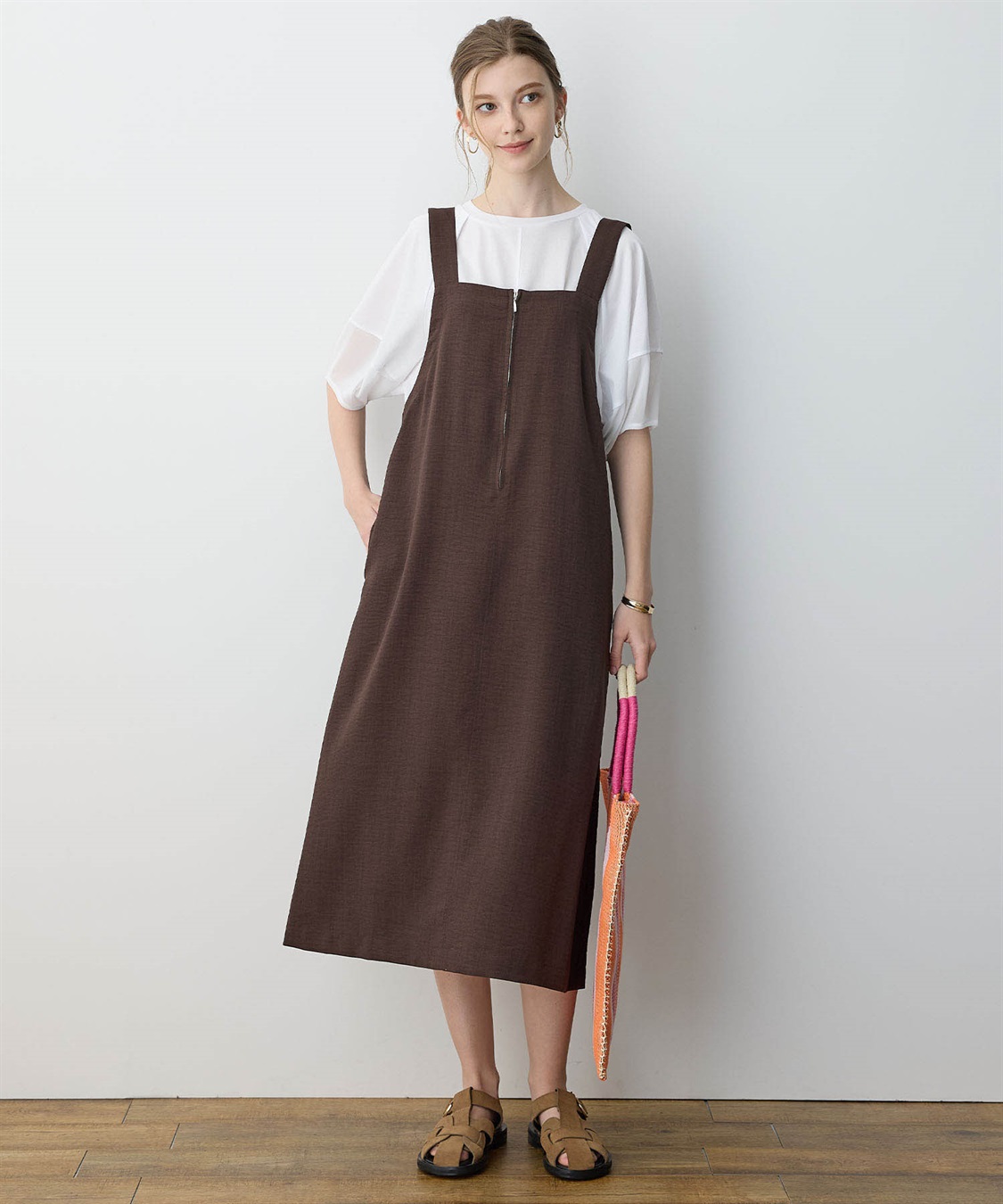 リネンジャンスカ【接触冷感】 LE SOUK HOLIDAY｜クロスプラス公式通販