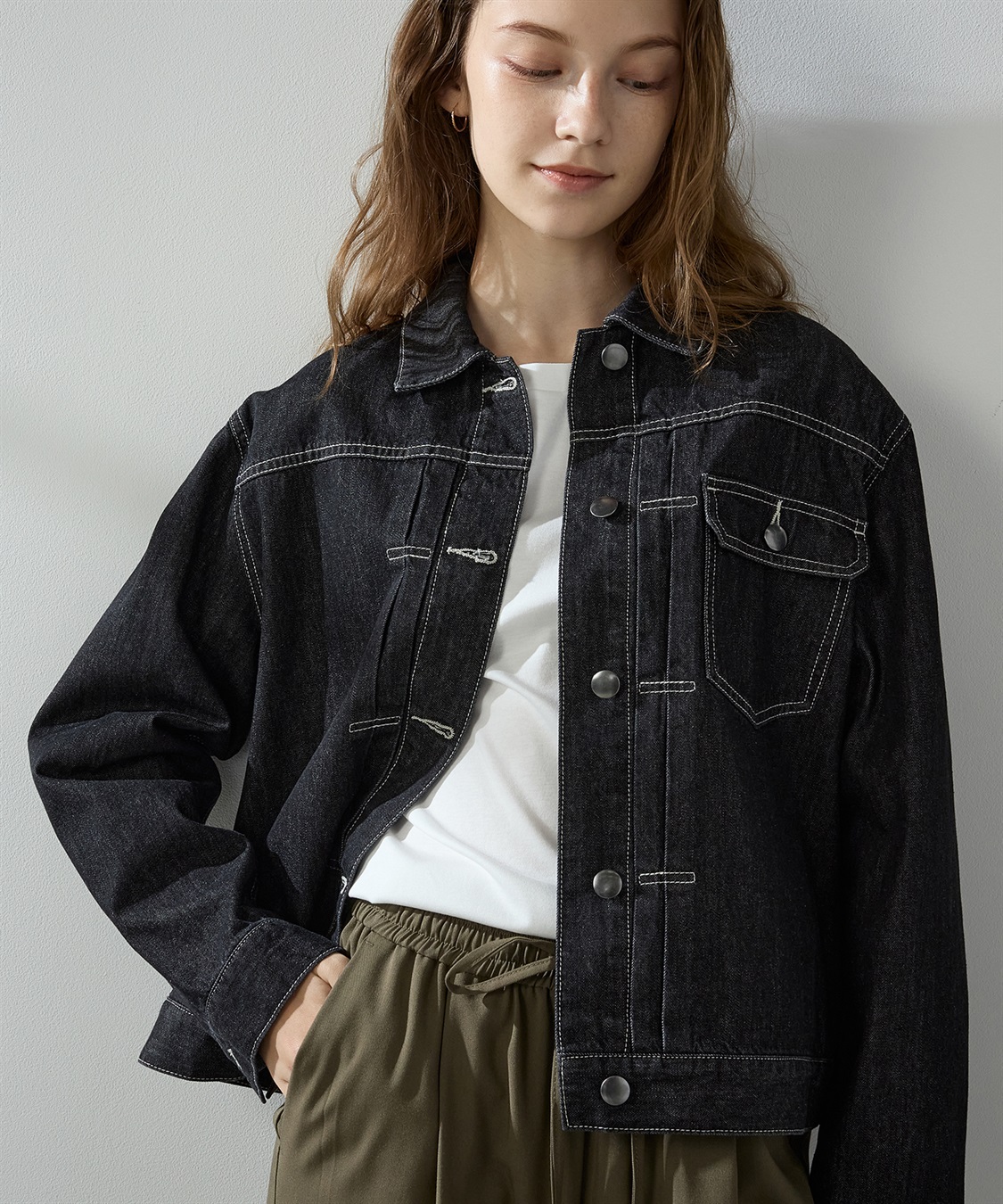 デニムジャケット LE SOUK HOLIDAY｜クロスプラス公式通販サイト