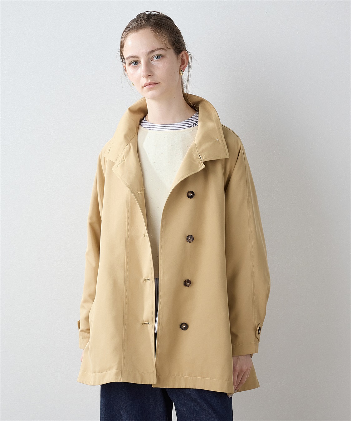 テントライン ショートコート LE SOUK HOLIDAY｜クロスプラス公式通販