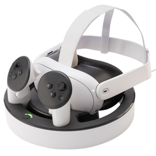 CYBER・充電スタンド（Meta Quest 3用）｜サイバーガジェット