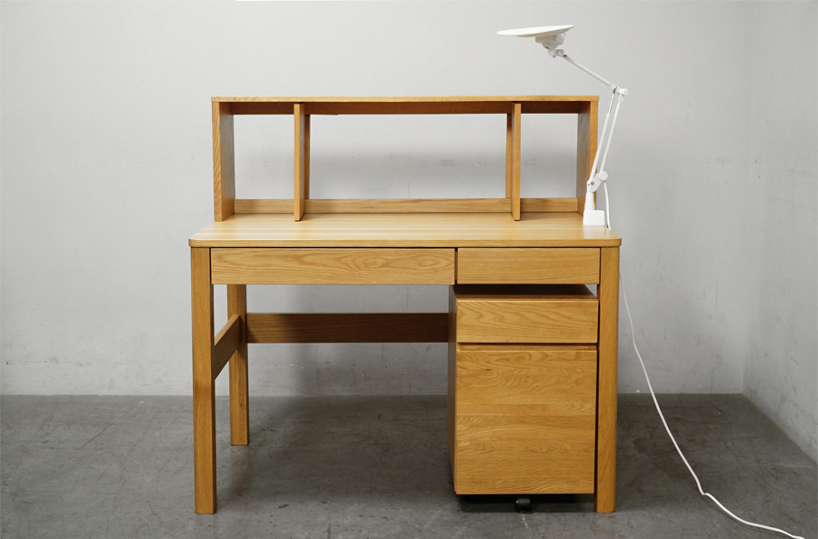 フジ】アクタス 学習机 ＋シェルフ 引き出し付き フジ】アクタス 学習