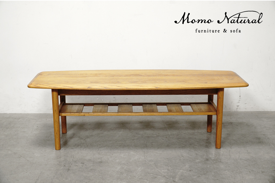 美品】モモナチュラルFD LOW TABLE S ME ローテーブル昇降式 MOMO