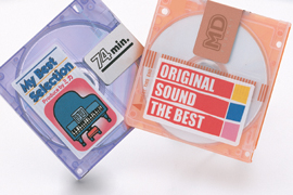 MD正面用ラベルシール［プリンタ兼用］ | ラベル・シールのエーワン