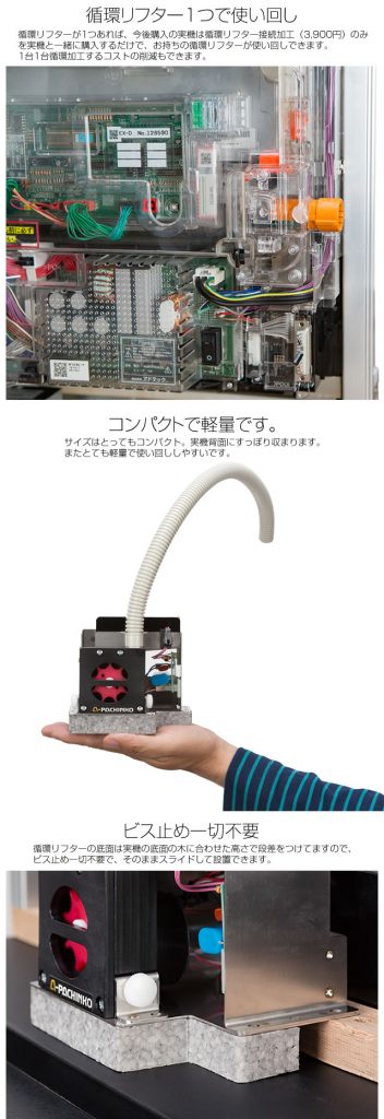 循環リフター】 裏玉循環加工で遊びたい方の強い味方！！ 近日発売予定