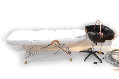 頭皮洗浄シャワー ヘッドスパ 頭散浴 「夢見心地」美容室シャンプー台