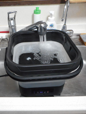 どこでもシャワー｜コードレスで快適シャンプー｜訪問美容・介護対応