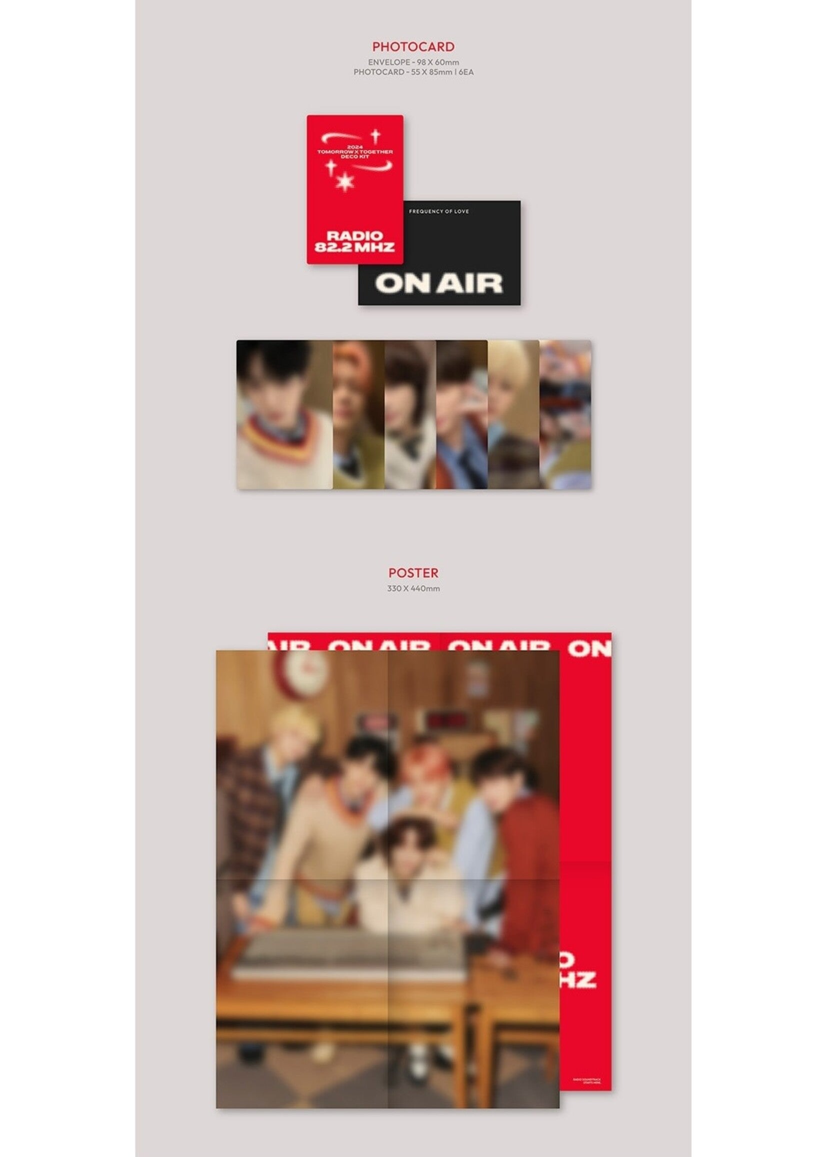 TOMORROW X TOGETHER (TXT) 2024 DECO KIT – Amuse Ground