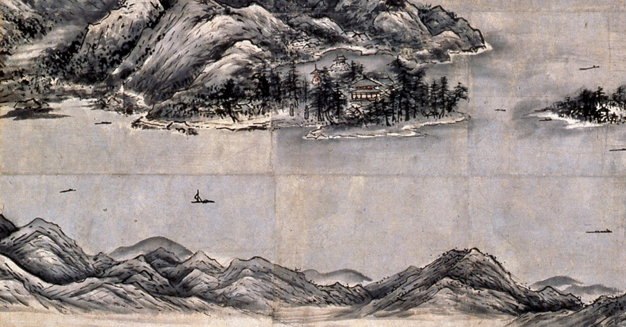 歴史】国宝 天橋立図に描かれた府中 | あまのはしだてねっと