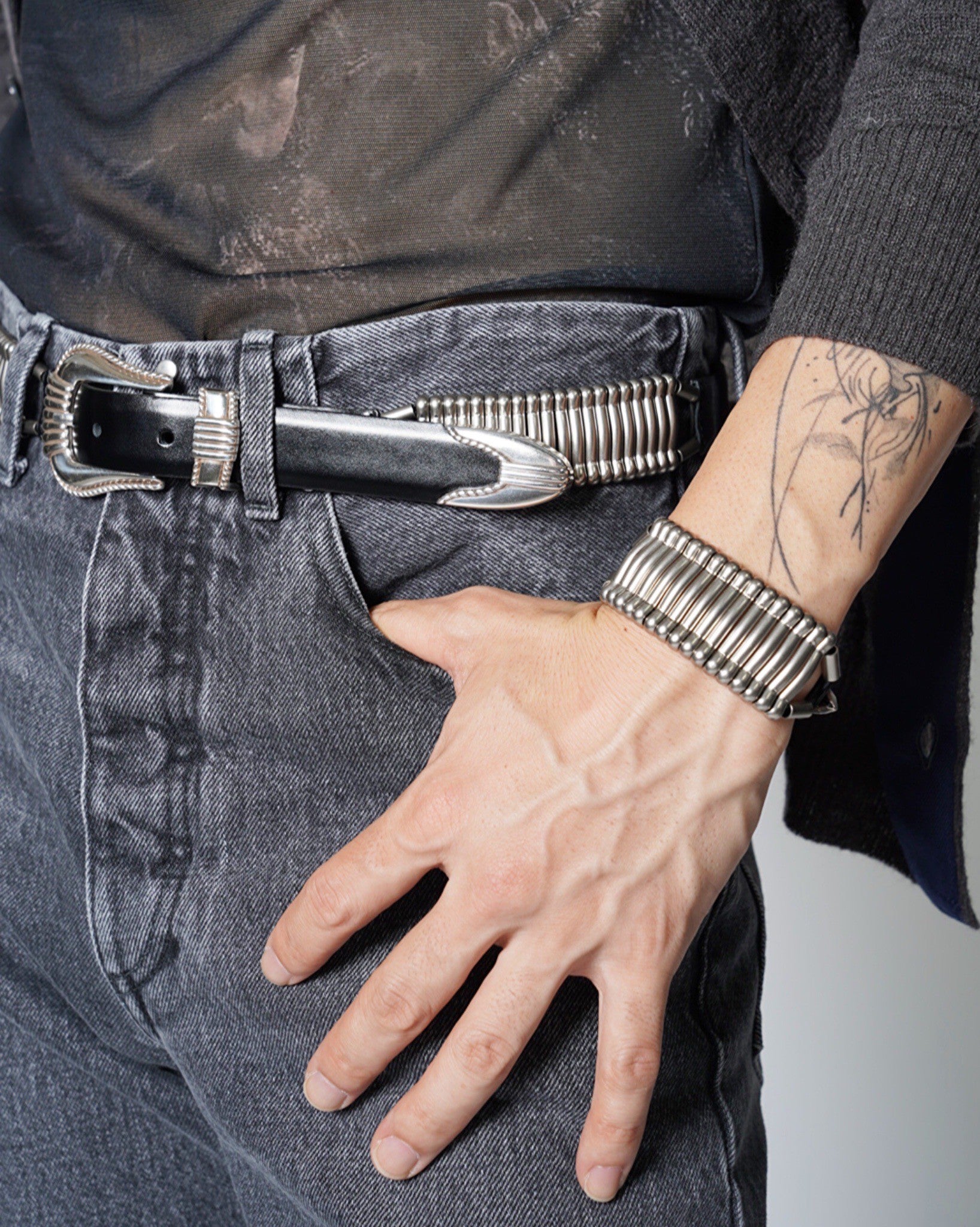 TOGA ARCHIVES】Western metal belt (UNISEX) - Amanojak.